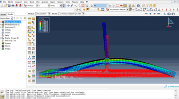 آموزش تحلیل اتصال ورق جوش خورده در نرم افزار آباکوس